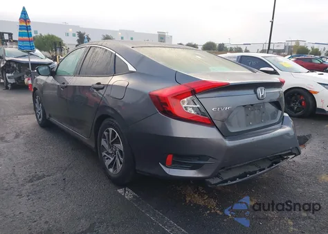 2016 Honda Civic Ex from USA, damaged, VIN 19XFC2F83GE003714